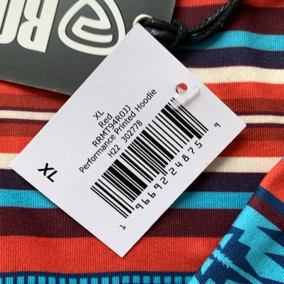 NWT Men’s Rock&Roll Denim Aztec Pullover - Picture 5 of 5